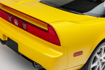 2001 Acura NSX in Spa Yellow over Black