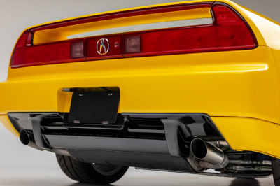 2001 Acura NSX in Spa Yellow over Black