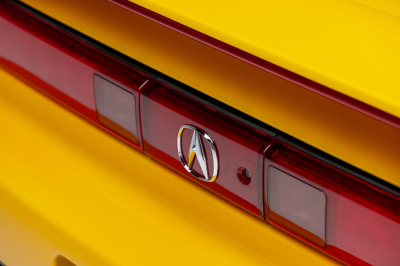 2001 Acura NSX in Spa Yellow over Black