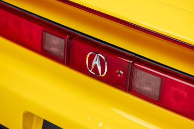 2001 Acura NSX in Spa Yellow over Black