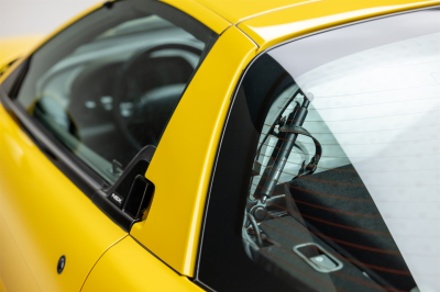 2001 Acura NSX in Spa Yellow over Black
