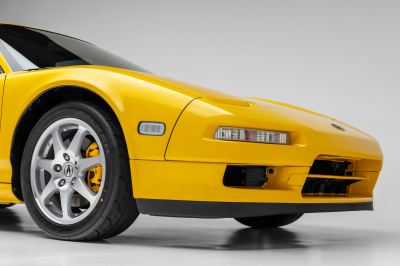 2001 Acura NSX in Spa Yellow over Black