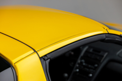 2001 Acura NSX in Spa Yellow over Black