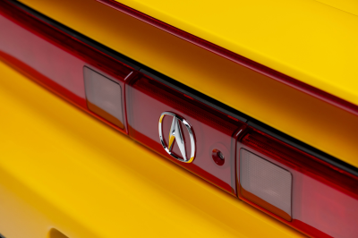 2001 Acura NSX in Spa Yellow over Black