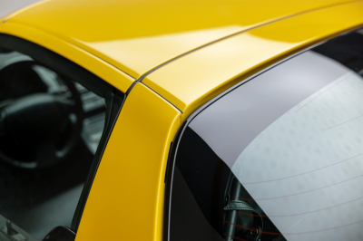 2001 Acura NSX in Spa Yellow over Black