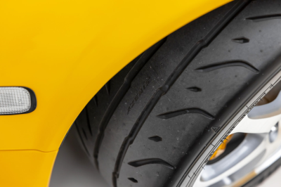 2001 Acura NSX in Spa Yellow over Black