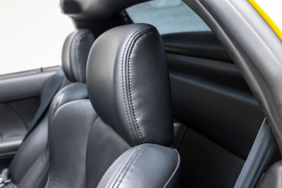 2001 Acura NSX in Spa Yellow over Black