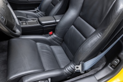 2001 Acura NSX in Spa Yellow over Black