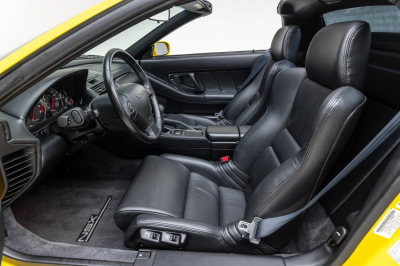 2001 Acura NSX in Spa Yellow over Black