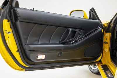 2001 Acura NSX in Spa Yellow over Black