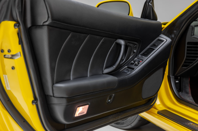 2001 Acura NSX in Spa Yellow over Black