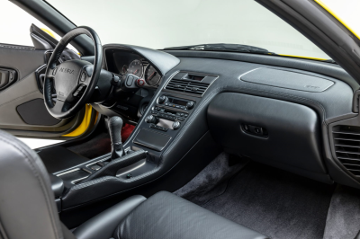 2001 Acura NSX in Spa Yellow over Black