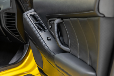 2001 Acura NSX in Spa Yellow over Black