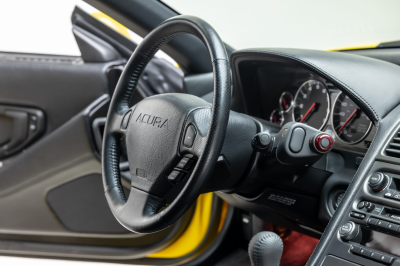 2001 Acura NSX in Spa Yellow over Black