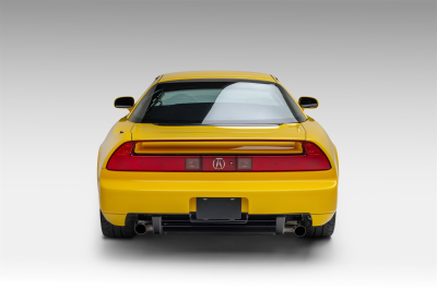 2001 Acura NSX in Spa Yellow over Black