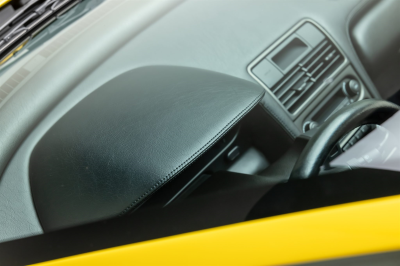 2001 Acura NSX in Spa Yellow over Black