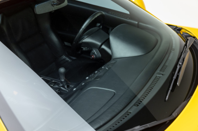 2001 Acura NSX in Spa Yellow over Black