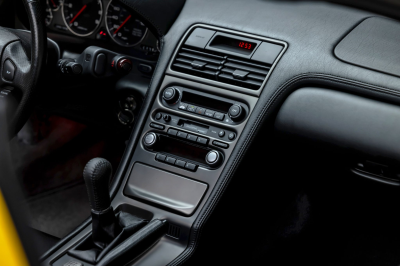 2001 Acura NSX in Spa Yellow over Black
