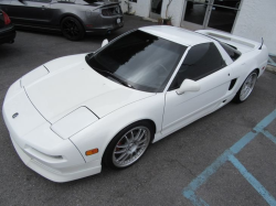 1998 Acura NSX in Grand Prix White over Black