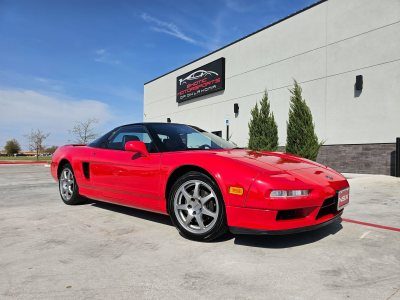 1994 Acura NSX in Formula Red over Black