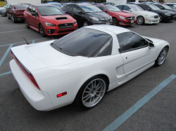 1998 Acura NSX in Grand Prix White over Black