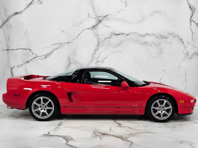 1994 Acura NSX in Formula Red over Black