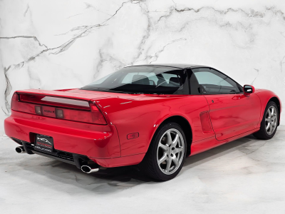 1994 Acura NSX in Formula Red over Black