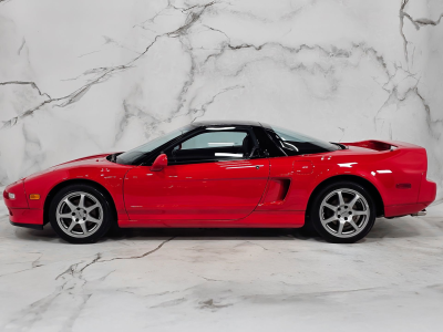 1994 Acura NSX in Formula Red over Black