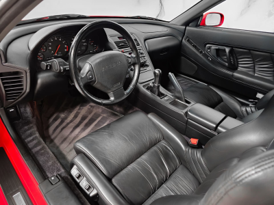 1994 Acura NSX in Formula Red over Black