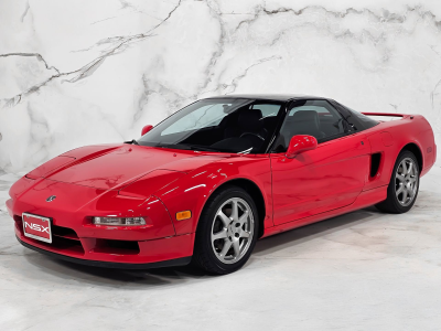 1994 Acura NSX in Formula Red over Black