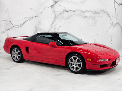 1994 Acura NSX in Formula Red over Black