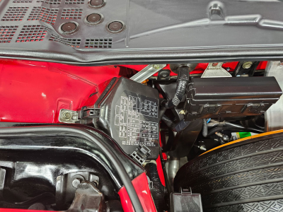 1994 Acura NSX in Formula Red over Black