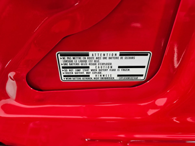 1994 Acura NSX in Formula Red over Black