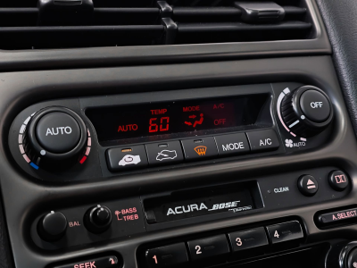 1994 Acura NSX in Formula Red over Black