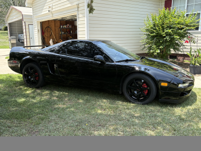 1995 Acura NSX in Berlina Black over Black