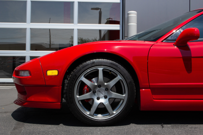 1996 Acura NSX in Formula Red over Black