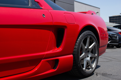 1996 Acura NSX in Formula Red over Black