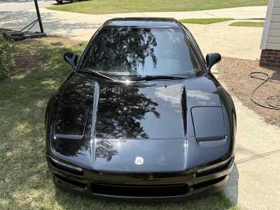 1995 Acura NSX in Berlina Black over Black
