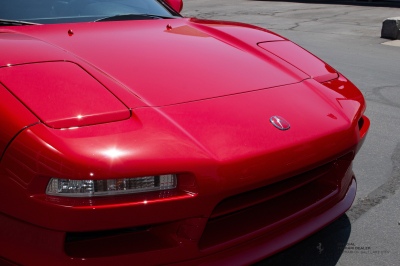 1996 Acura NSX in Formula Red over Black