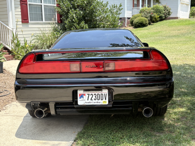 1995 Acura NSX in Berlina Black over Black