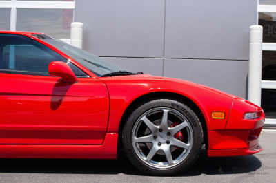 1996 Acura NSX in Formula Red over Black