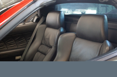 1996 Acura NSX in Formula Red over Black