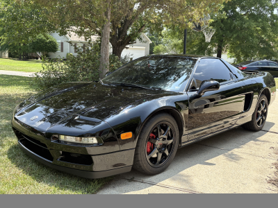 1995 Acura NSX in Berlina Black over Black
