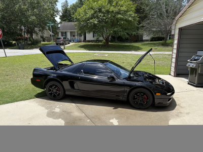 1995 Acura NSX in Berlina Black over Black
