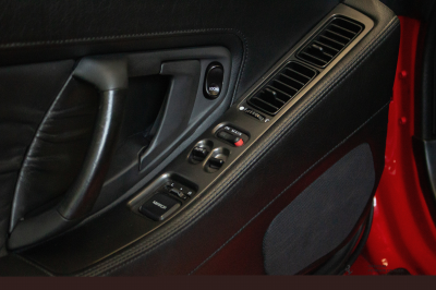 1996 Acura NSX in Formula Red over Black