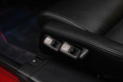 1996 Acura NSX in Formula Red over Black