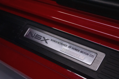 1996 Acura NSX in Formula Red over Black