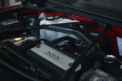 1996 Acura NSX in Formula Red over Black