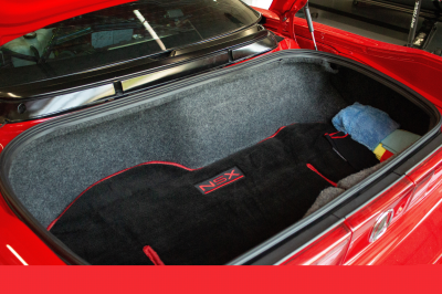 1996 Acura NSX in Formula Red over Black