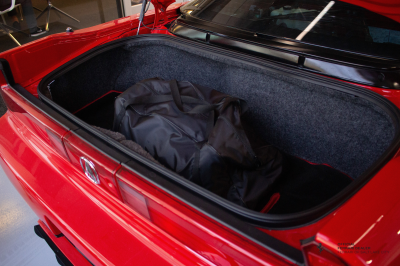 1996 Acura NSX in Formula Red over Black